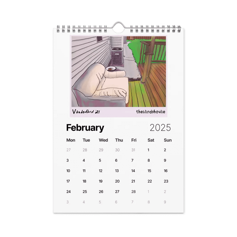 TBG 2025 Wall Calendar product image (5)