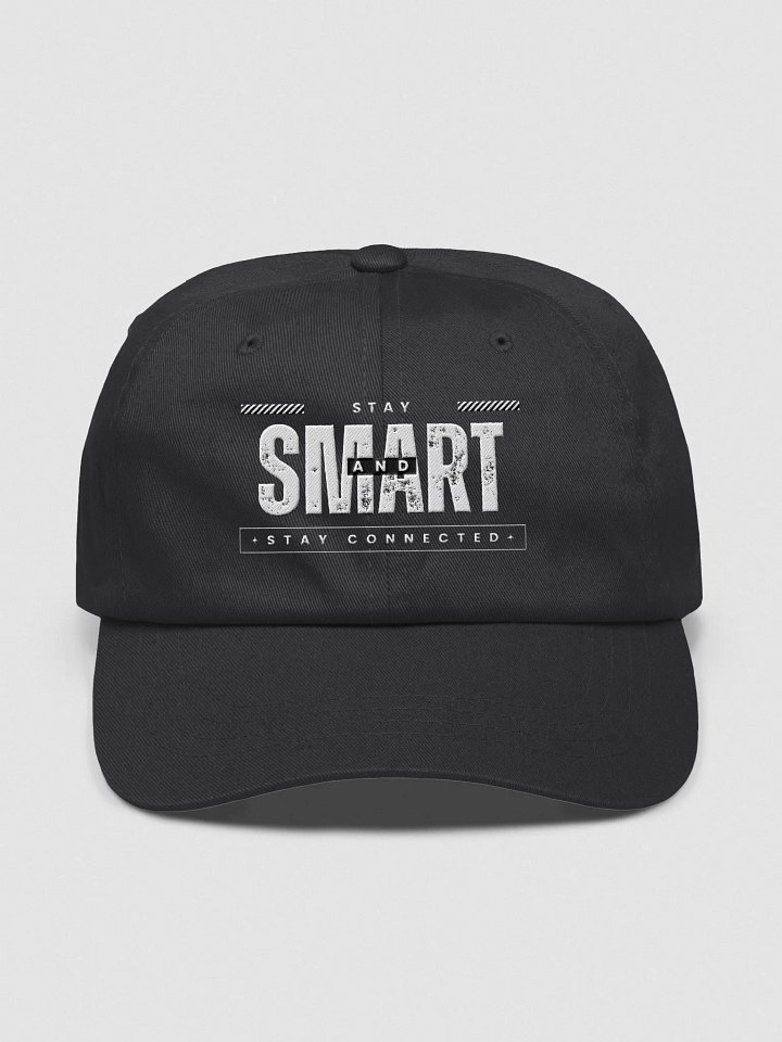 Stay Smart Cap (Light Text) product image (1)