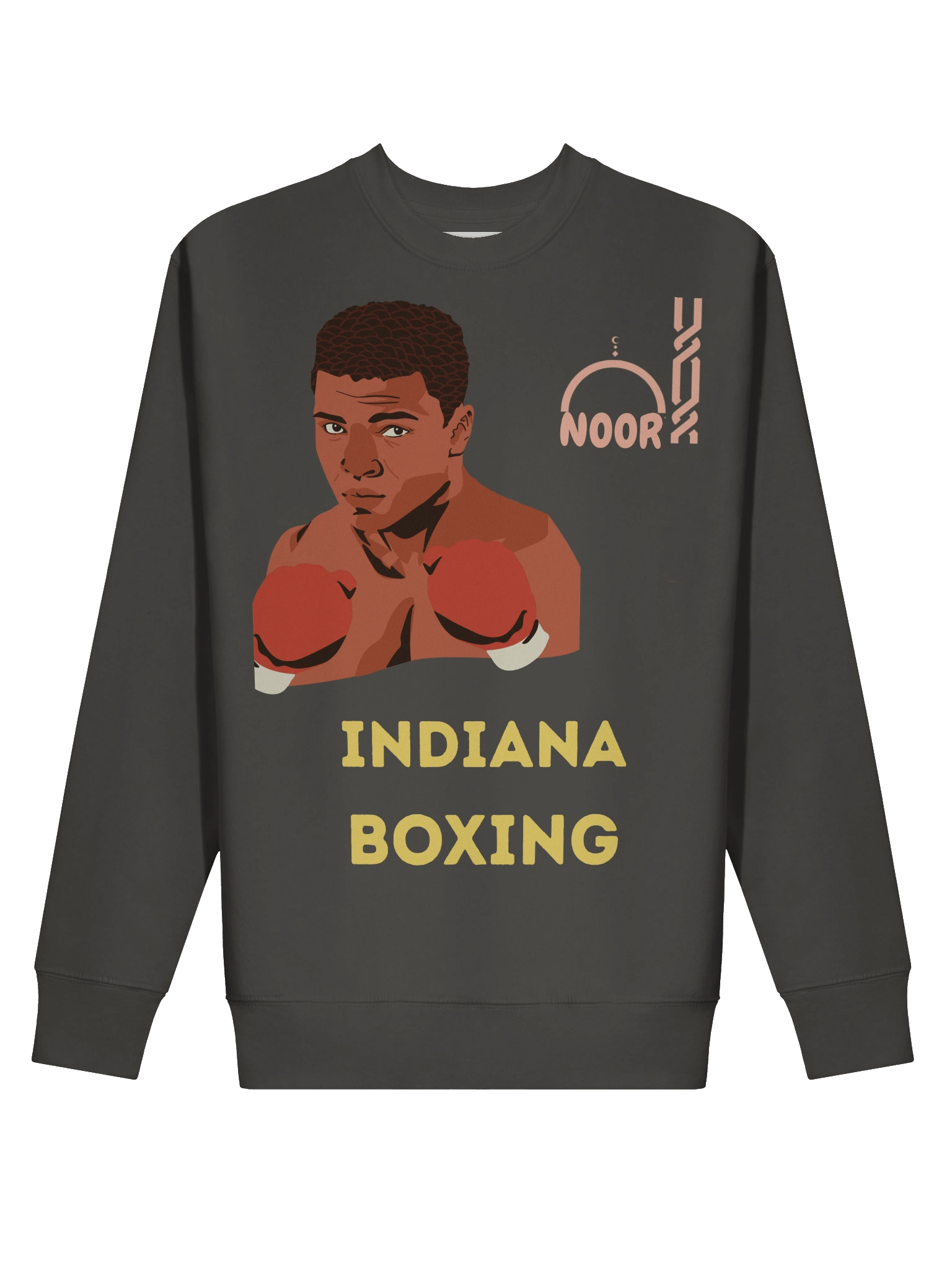 Noor Indiana Boxing Premium Cotton Sweatshirt product image (12)