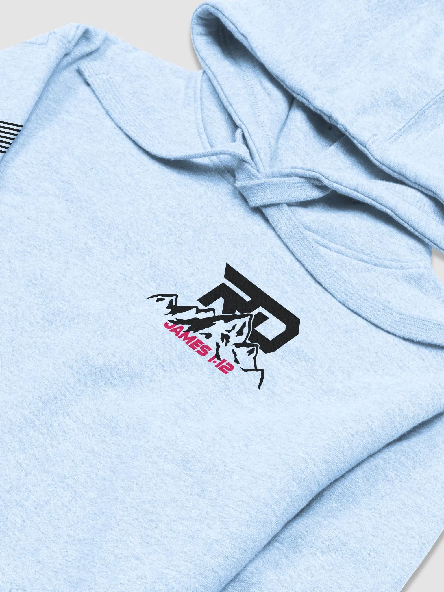 RD MOUNTAIN HOODIE (BLK logo) product image (1)