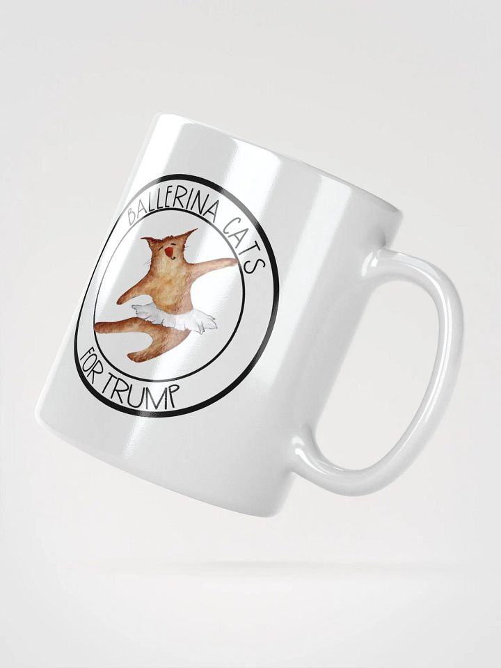 Dancing Ballerina Cat For Trump Mug product image (2)