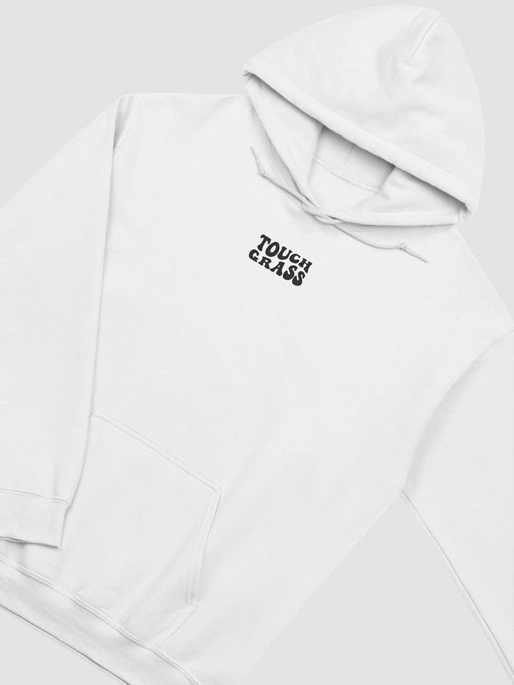 Wavy Touch Grass Classic Hoodie (Black) product image (2)