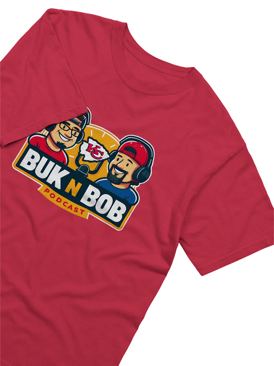 Buk N Bob Podcast Cartoon Logo T-Shirt product image (21)