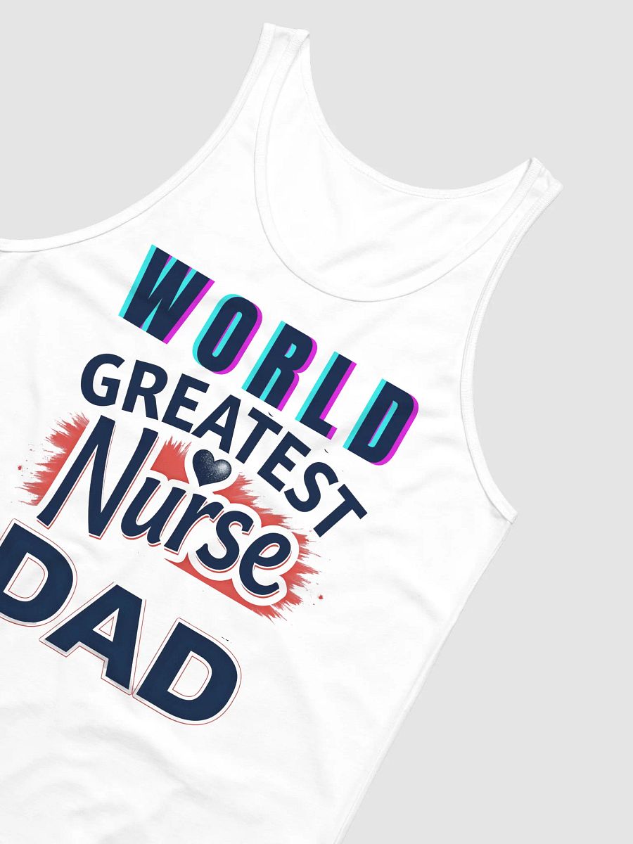 World's Greatest Nurse Dad Tank Top product image (11)