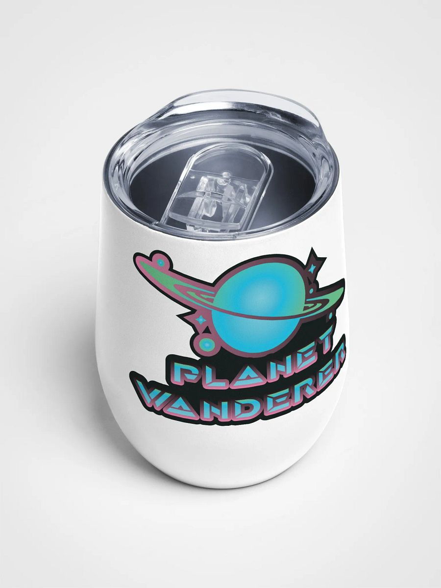 Planet Wanderer insulated wine tumbler product image (4)