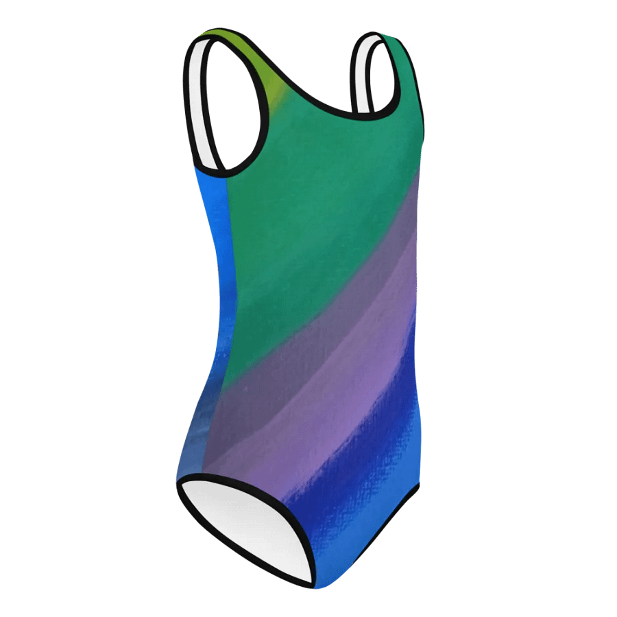 Colorful Strokes Kids Swimsuit product image (6)