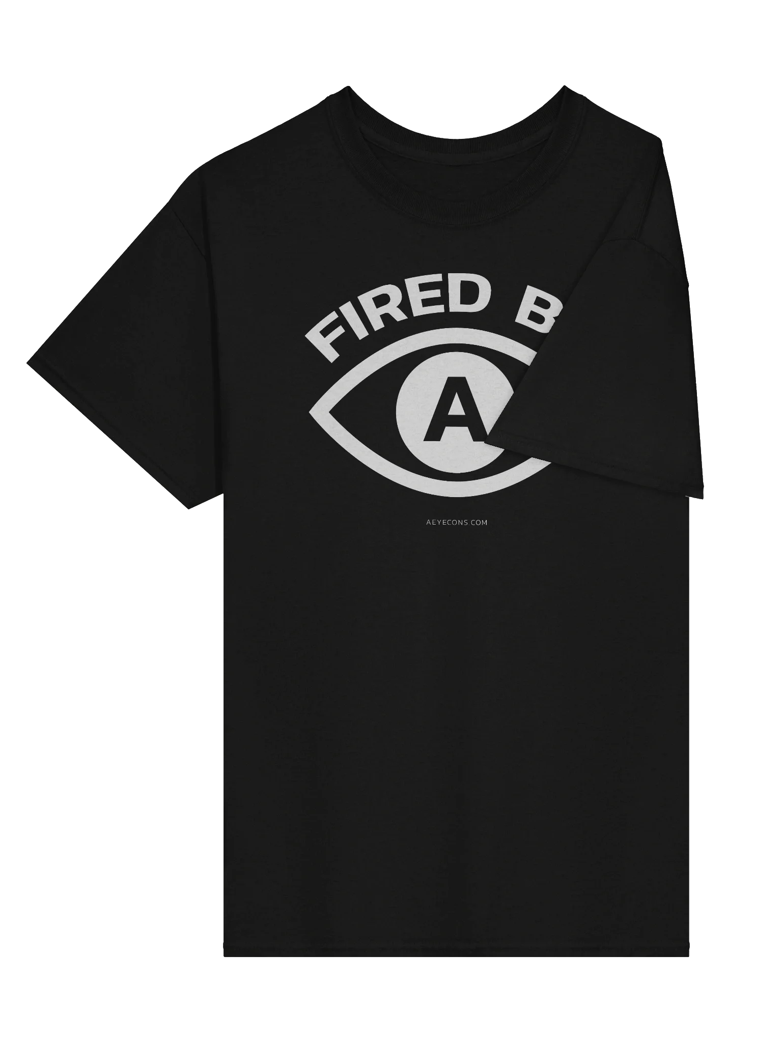 Fired by AI™ T-Shirt | Dark Colors | AEYECONS™ AI Icons product image (3)