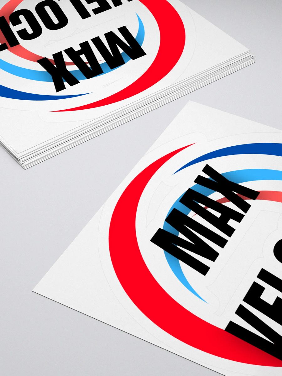 Max Velocity Sticker product image (10)