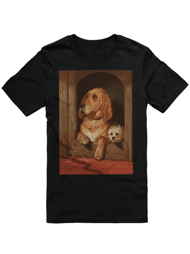 vintage dog - Cozy Canine Cabin T-Shirt product image (2)