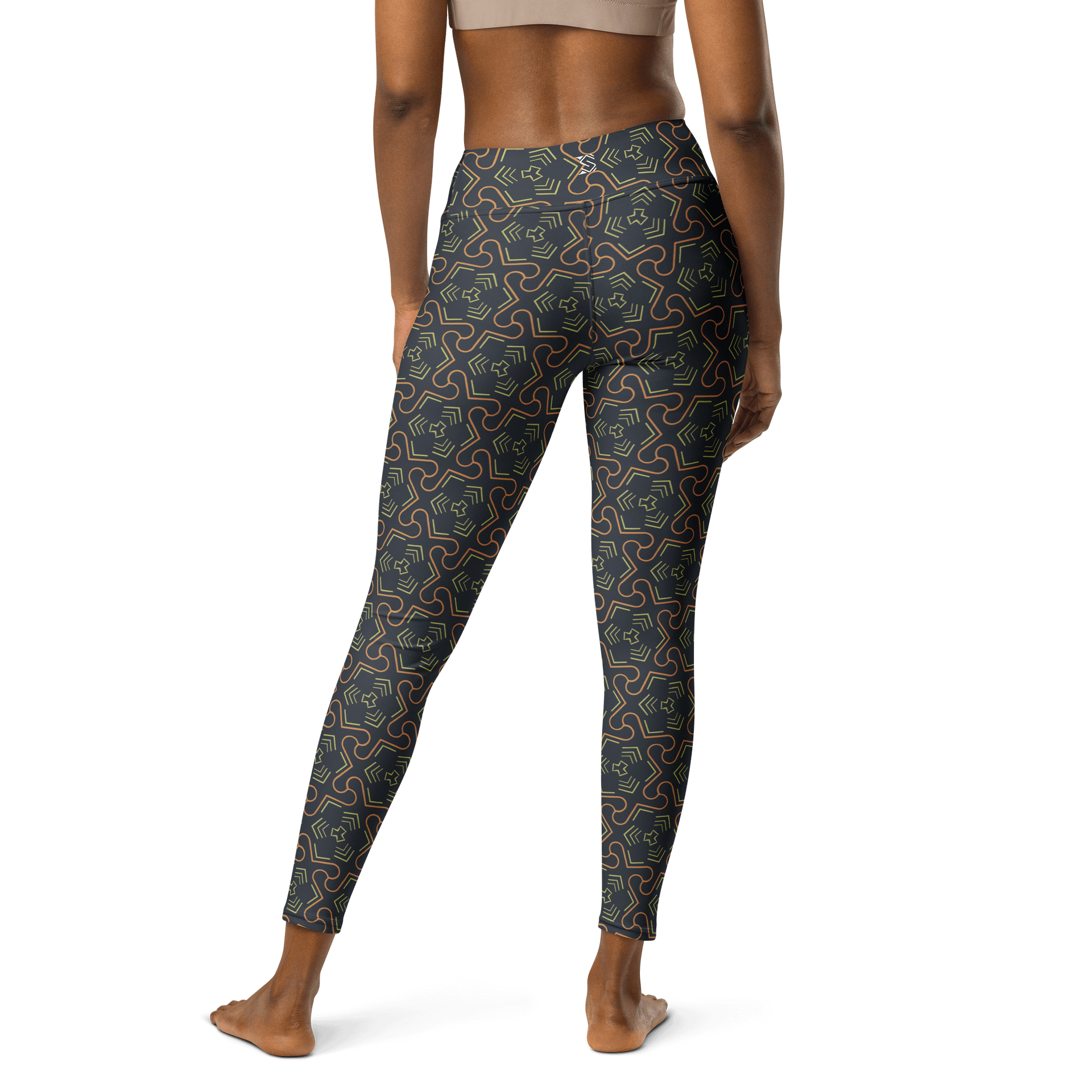 Groovy Grove Geometric Print Yoga Leggings product image (2)