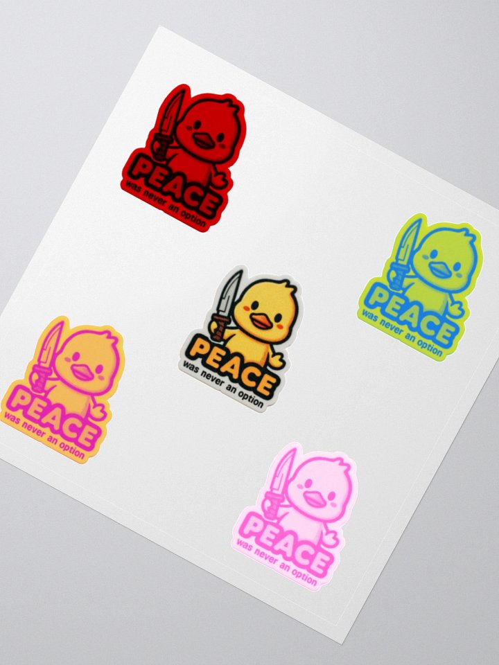 Rebellious Duck Crew Sticker Set product image (3)