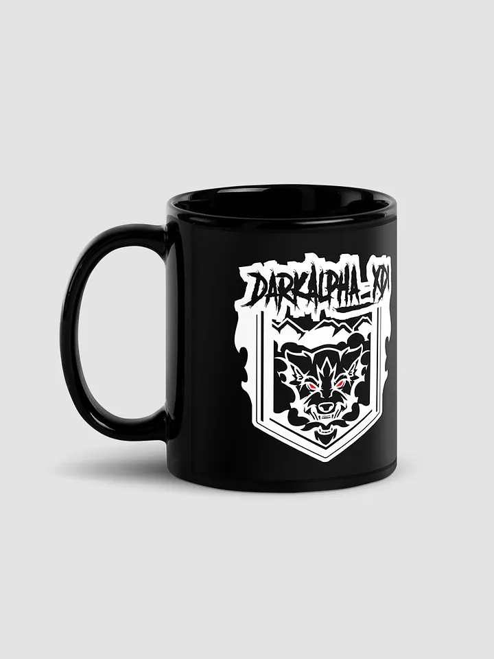 DarkAlpha Black Glossy Mug product image (1)