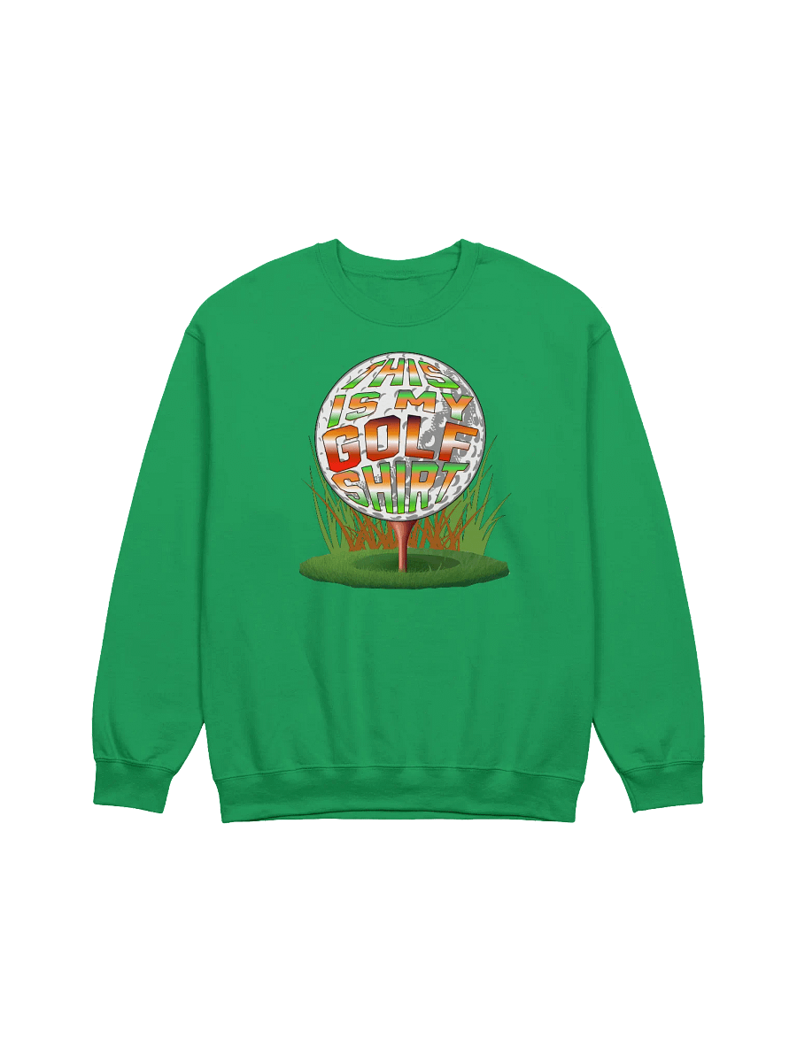 This Is My Golf Shirt Tee Time Vibes Sweatshirt product image (5)