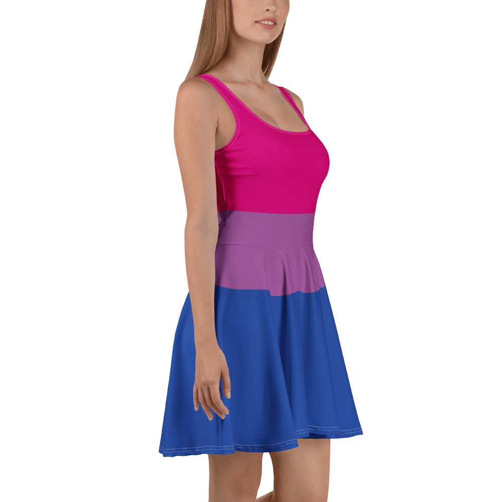 Bisexual Pride Flag Skater Dress product image (3)