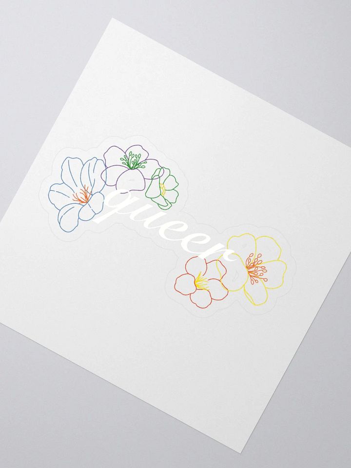 queer sticker :) product image (2)