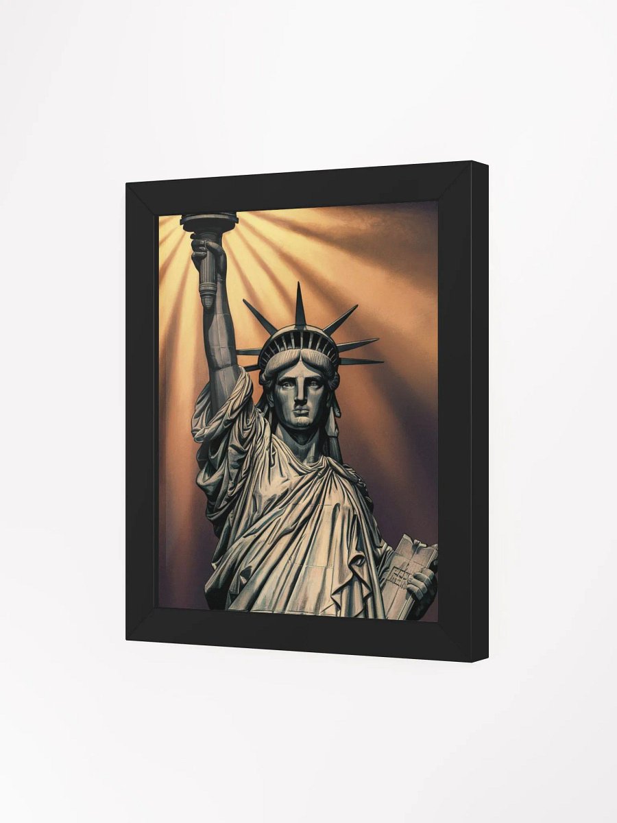 Statue of Liberty: A close-up portrait of the iconic statue, standing tall with her torch held high. product image (19)