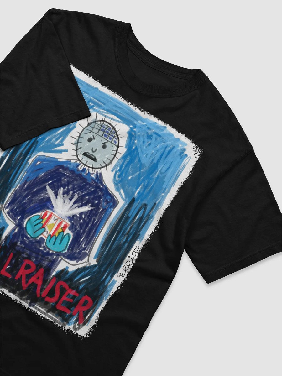 ⛓ “HELLRAISER PINHEAD” – Creepy Kids Cenobite Crayon Funny Unisex Tee Limited Edition🎨🩸 product image (3)