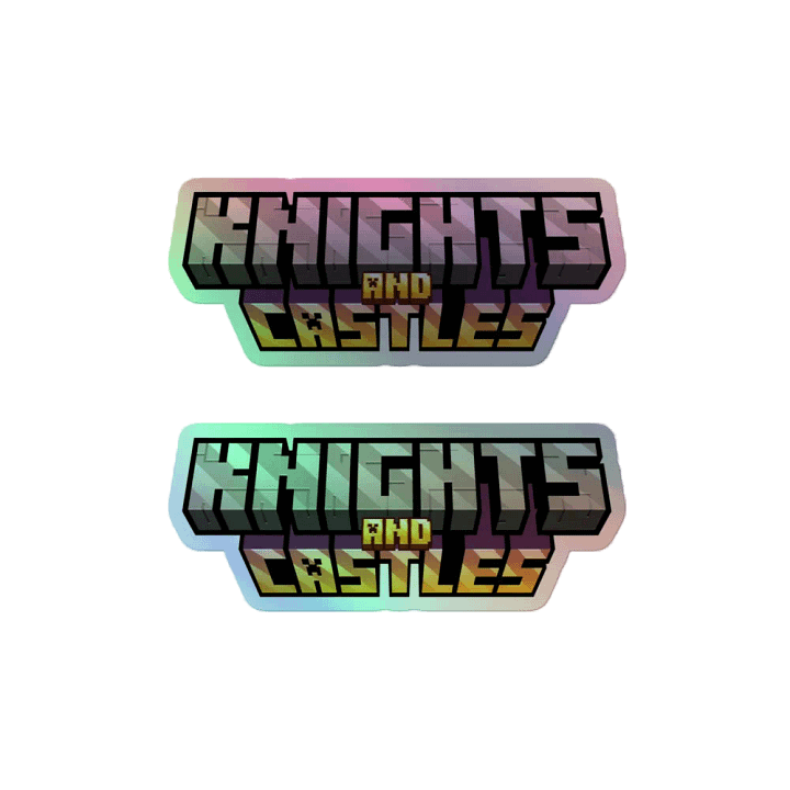 Holographic KNC Stickers product image (2)