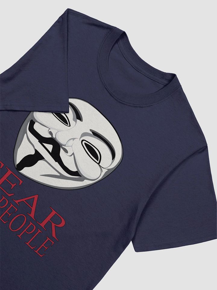 Fear The People - 02 - Red - Gildan Unisex Softstyle T-Shirt product image (1)