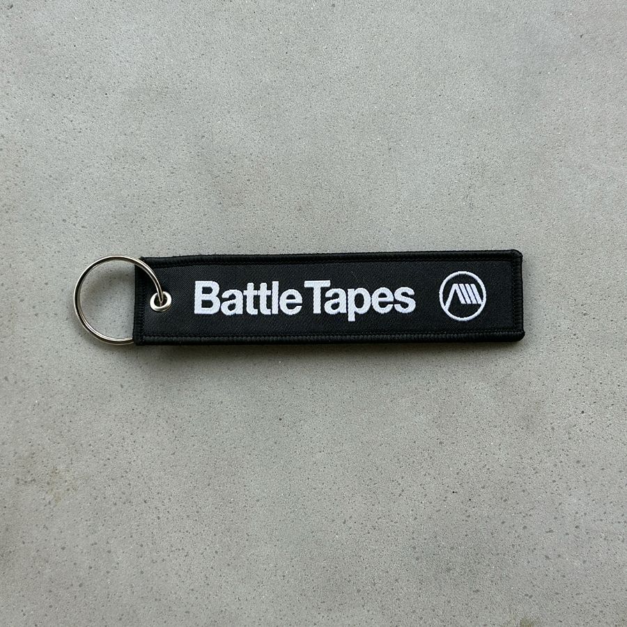 Battle Tapes Embroidered Keychain product image (1)