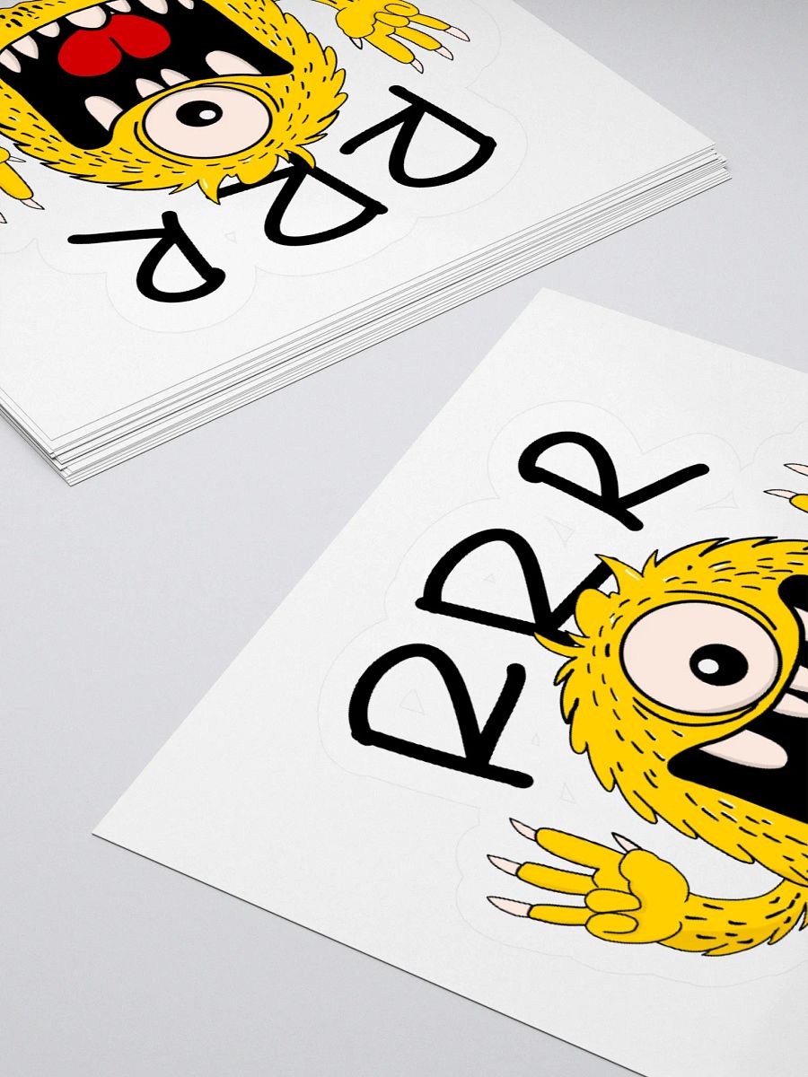 Monster with a Message Kiss Cut Stickers product image (12)