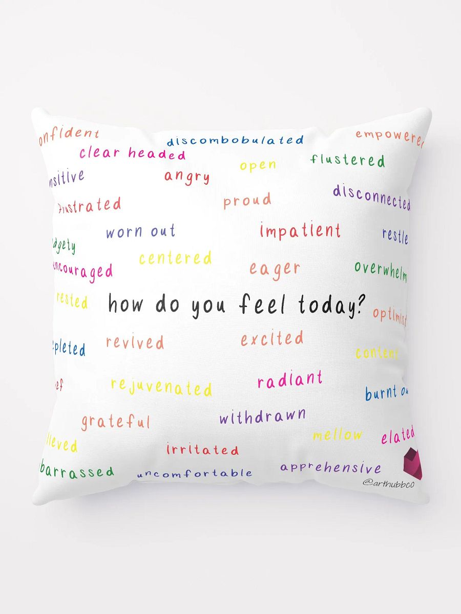 Feeling Words Pillow product image (10)