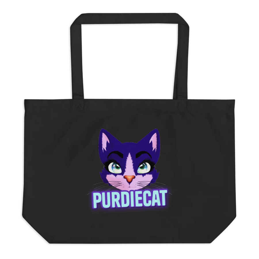 PurdieCat Organic Tote product image (1)