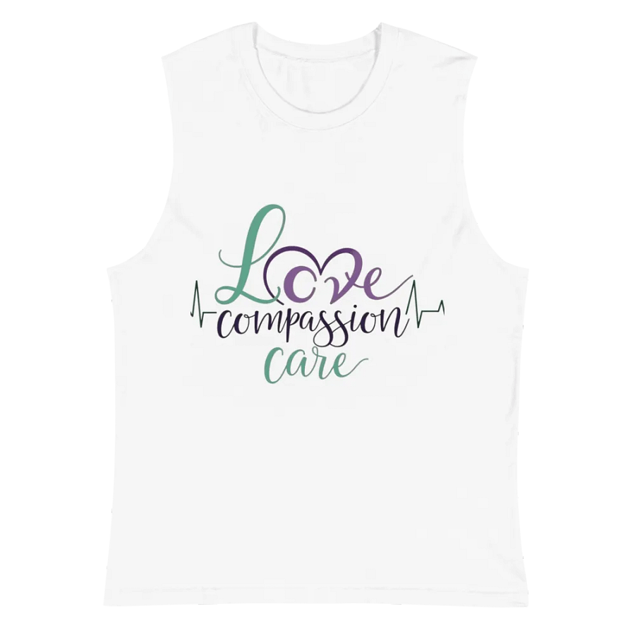 Compassion ECG Love Muscle Tank product image (2)