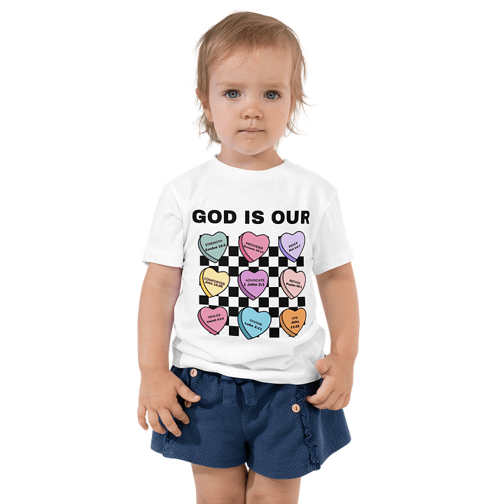 God Is Our Toddler T-Shirt product image (1)