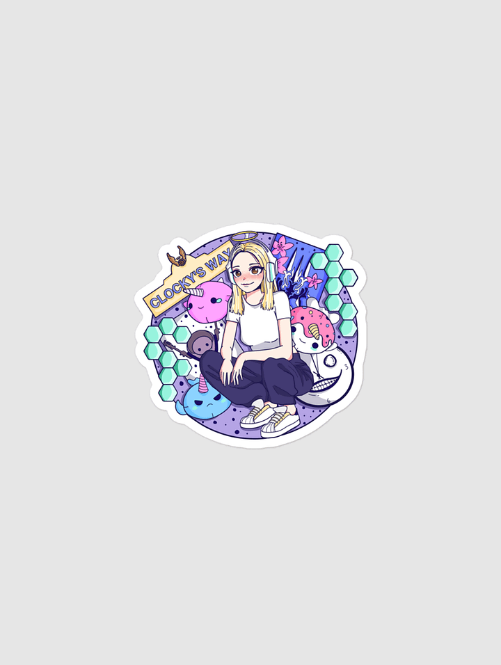 [ClockworkTimezone] Bubble-free stickers product image (1)