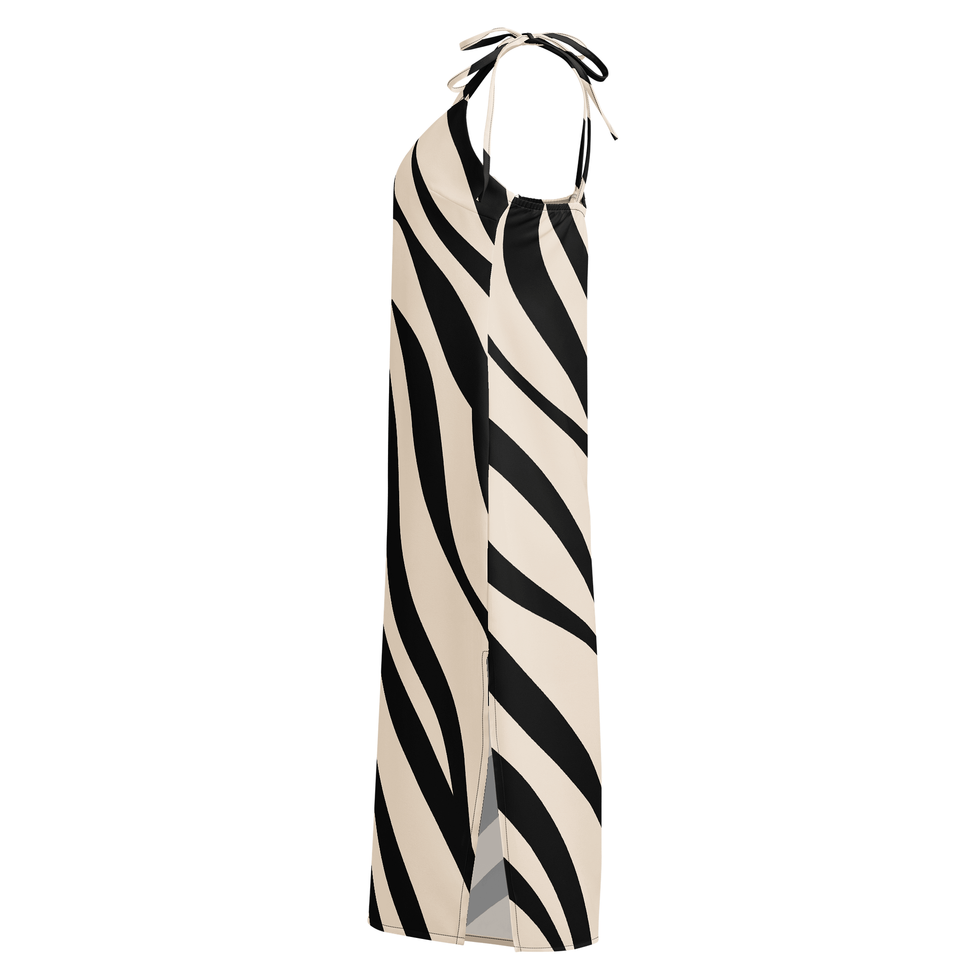 Zebra Stripes Chiffon Slip Dress product image (3)