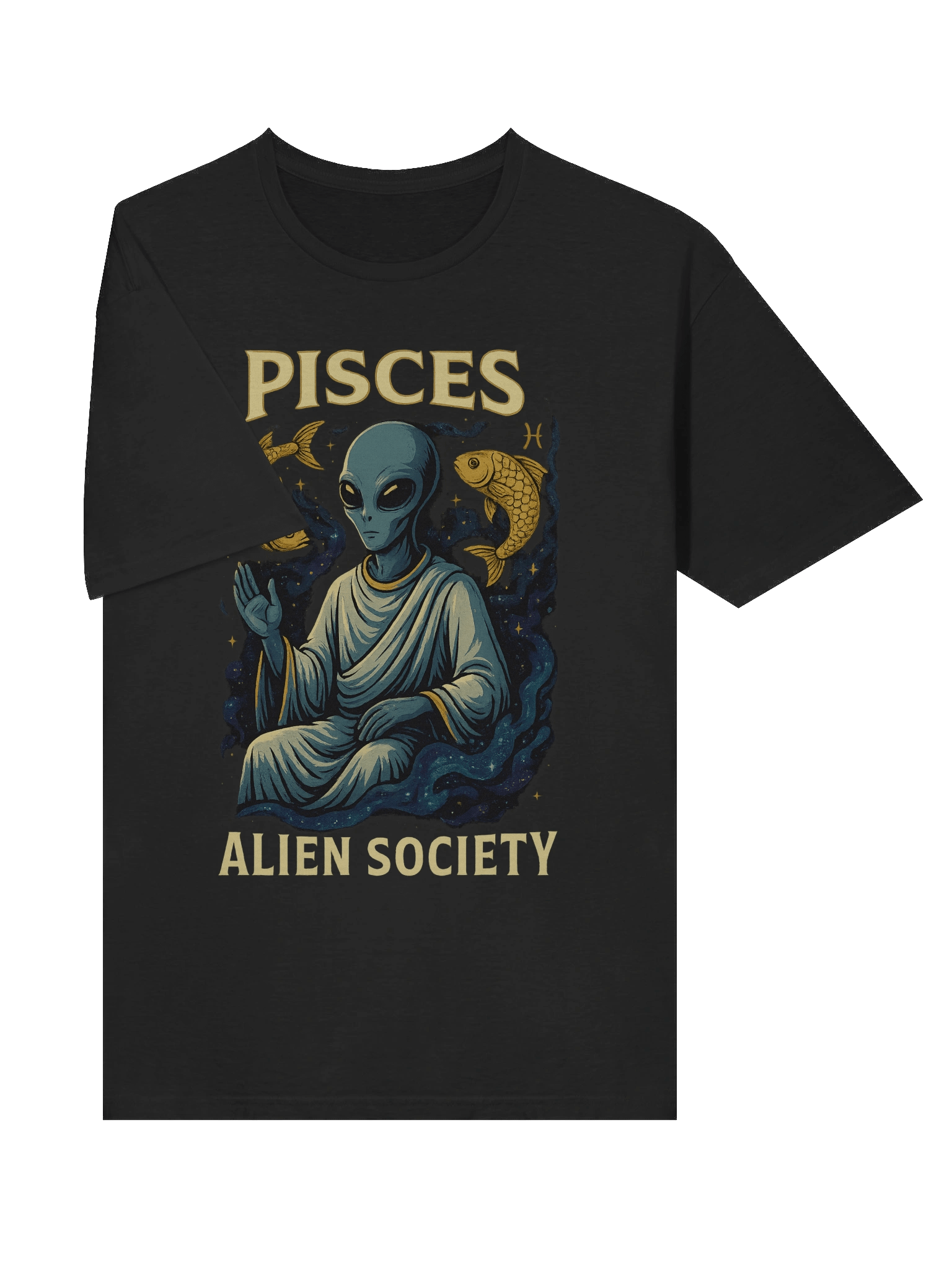 Cosmic Pisces Unisex T-Shirt product image (5)