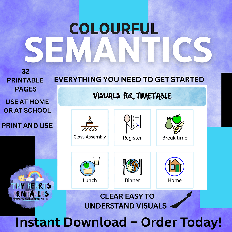 Back to School 57 SEN Visual Support Pack | Routines, Timetables, Feelings, Core Vocab, Reward Charts & More | EYFS, Colourful Semantics product image (3)
