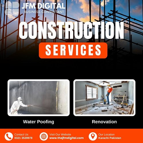 At JFM Digital, we believe that every project deserves the utmost care and expertise. Our complete construction and renovatio...