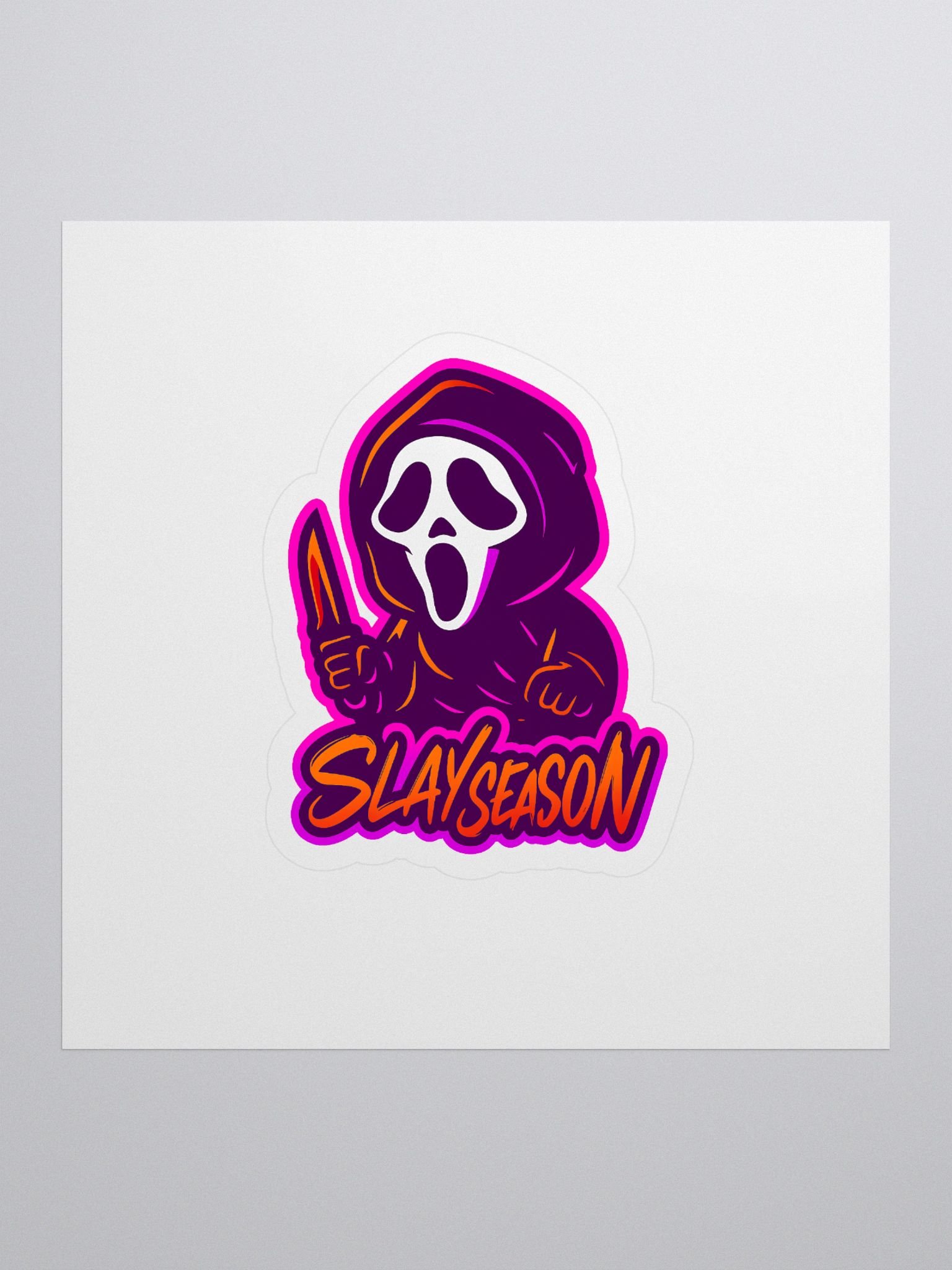 Slay Season die cut stickers. product image (1)