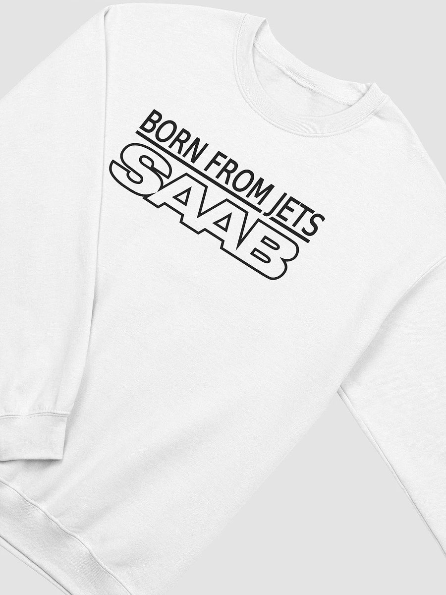 SAAB BORN FROM JETS Classic Crewneck Sweatshirt product image (3)