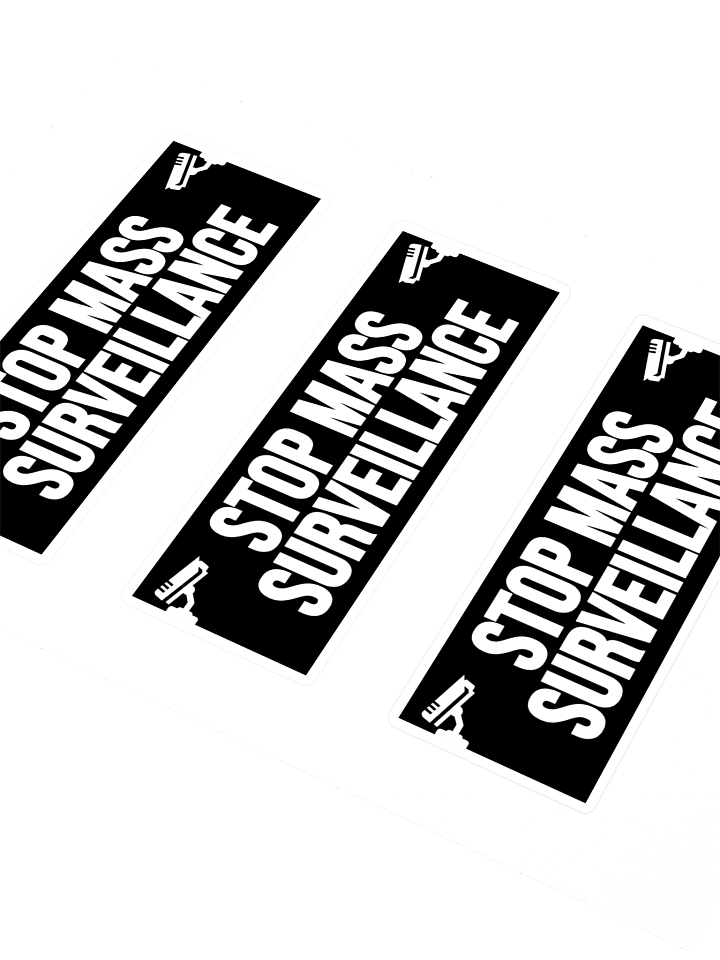 Stop Mass Surveillance Sticker Sheet product image (2)