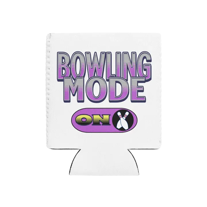 Bowling Mode On Can Cooler - Keep Your Drink Cool! product image (1)