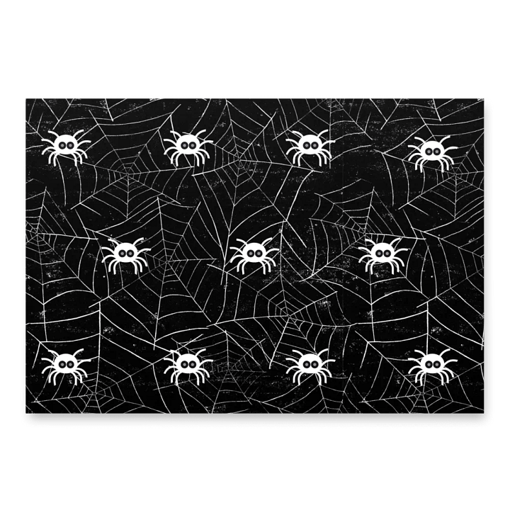 Spooky Spider Wrapping Paper Set product image (1)