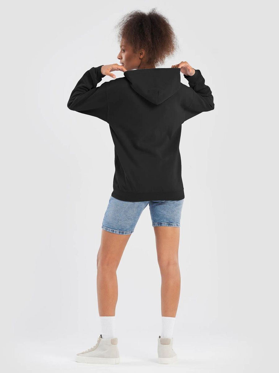 Small Rear Blitz Logo Unisex Zip Hoodie - Minimal Branding Series product image (8)