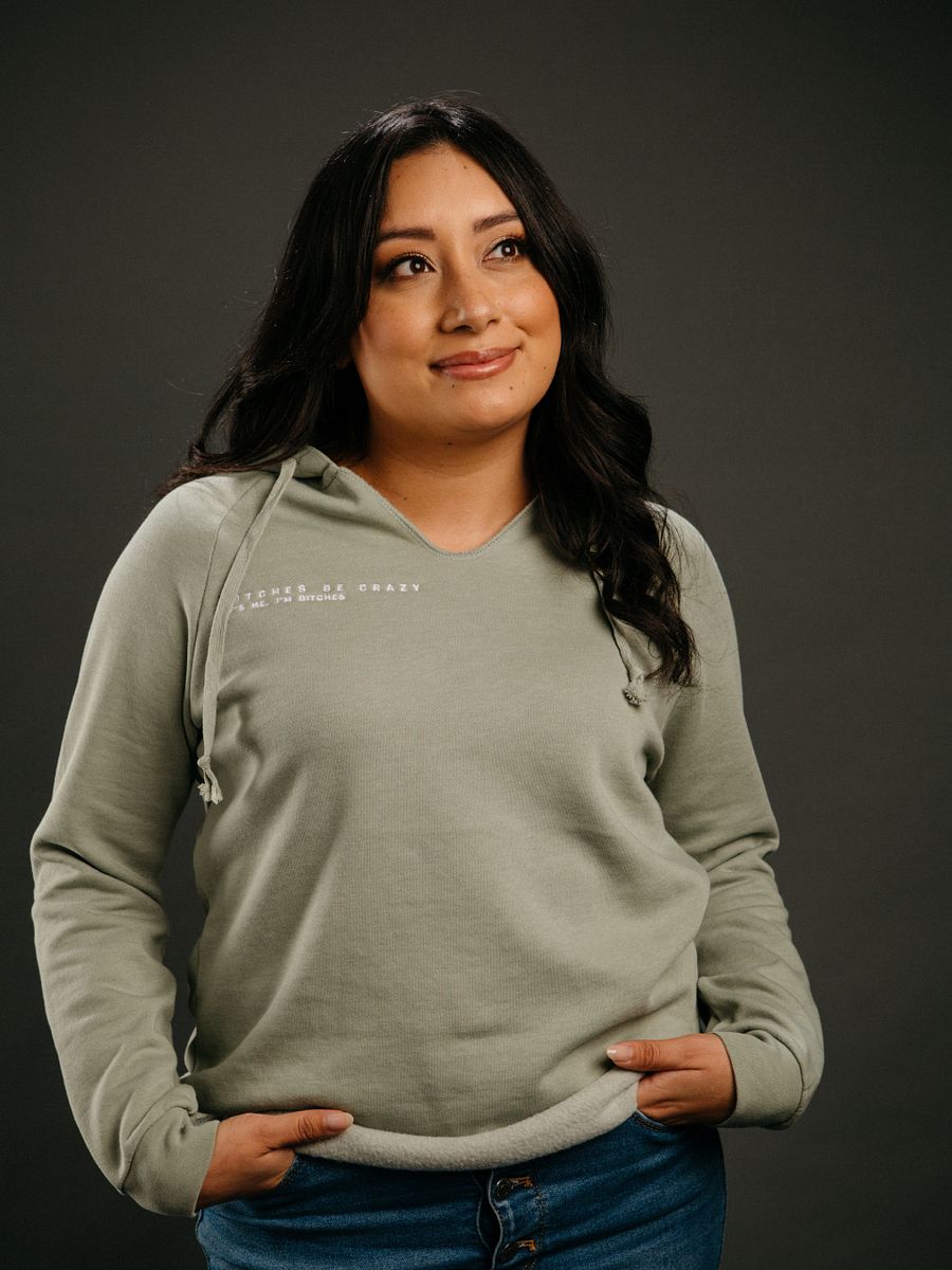 Bitches be Crazy Lightweight Hoodie product image (4)
