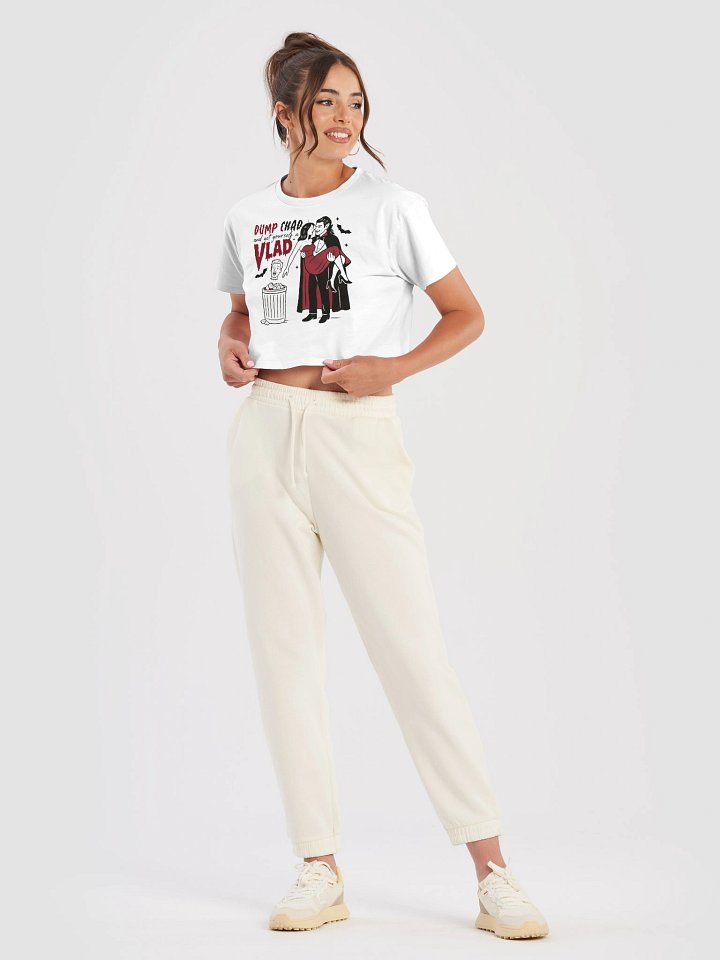 'Dump Chad for a Vlad' Cropped Top product image (41)