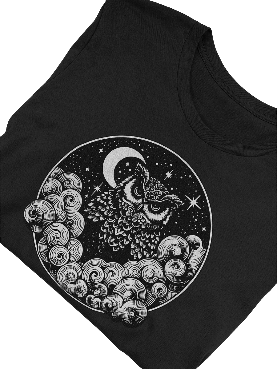 Starry Night Owl T-Shirt product image (3)
