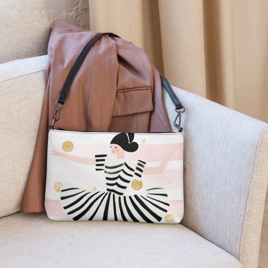 'Dancing Pretty' Striped Chic Crossbody Bag product image (11)