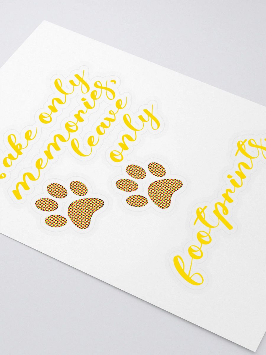 Take only memories, leave only footprints. product image (2)