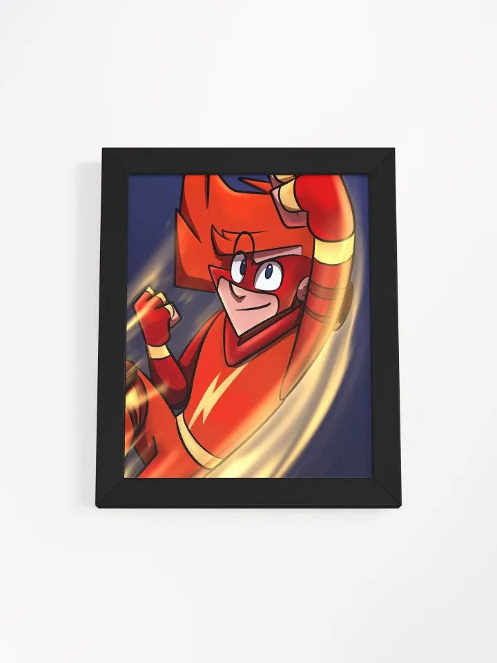 Swift Spark and the Defense Five: Swift Spark Character Poster - Framed product image (1)