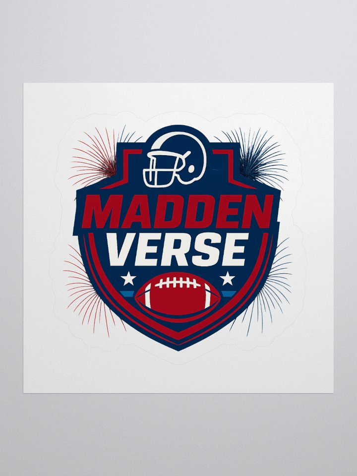 MADDEN VERSE RED WHITE & BOOM 2.0 STICKER product image (1)