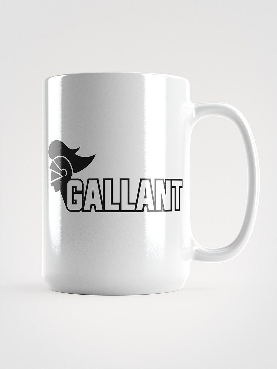 Gallant Knight White Glossy Mug product image (1)