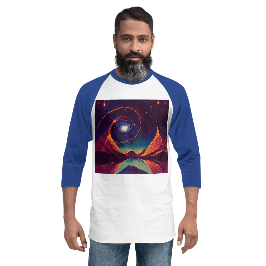 Celestial Peaks Raglan Tee product image (2)