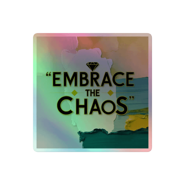 Chaos Embrace Holographic Sticker Set product image (2)